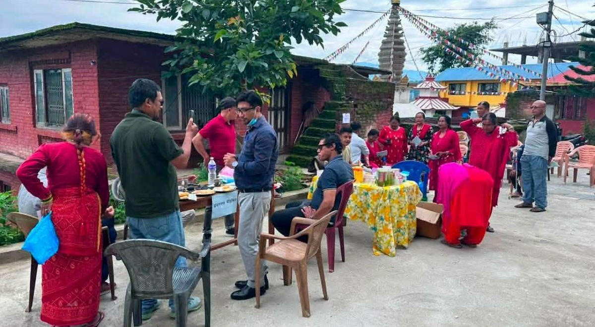 मध्यपुरमा ६० ज्येष्ठ नागरिकको निःशुल्क स्वास्थ्य परीक्षण