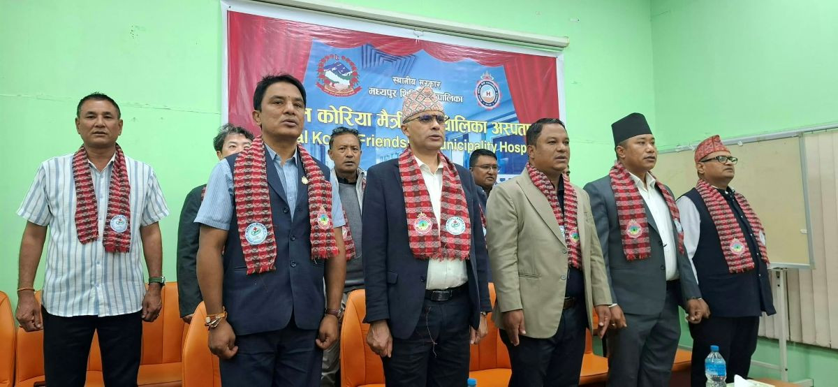 नेपाल कोरिया मैत्री नगरपालिका अस्पतालमा मोडुलर आइसियु उद्घाटन